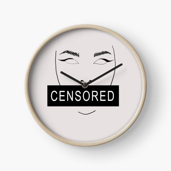 Censored Clocks Redbubble