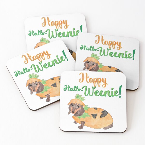 Item preview, Adorable Halloween Wiener Dog designed and sold by Corina Salmon.