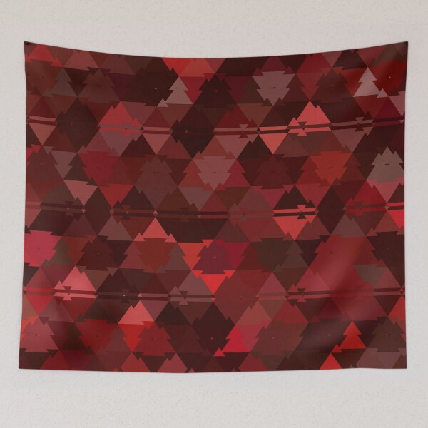 Item preview, Cool red triangles art designed and sold by AYACHI90.