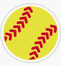 Softball Sticker