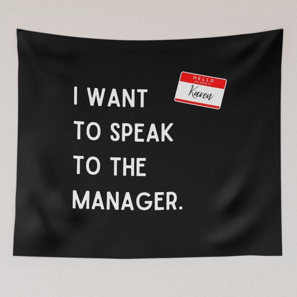 Item preview, I Want To Speak To The Manager designed and sold by matthewpercy.