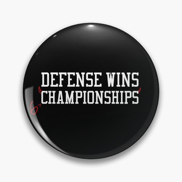 Item preview, Defense Wins Championships (Chicago Bulls) designed and sold by 90sBullsShirts.