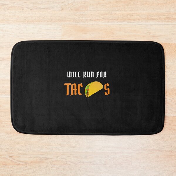 Aperçu de l'œuvre will run for tacos créée et vendue par TINASTORESHOPE.