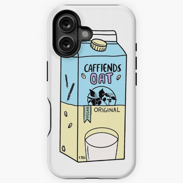 Caffiends Oat Milk iPhone Tough Case