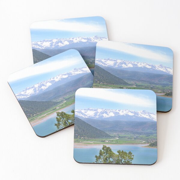 Item preview, Lake with a Mountain View - Ridgway State Park designed and sold by Questforit.