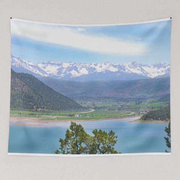 Item preview, Lake with a Mountain View - Ridgway State Park designed and sold by Questforit.