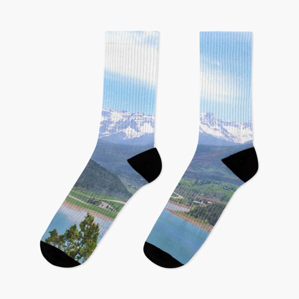 Item preview, Lake with a Mountain View - Ridgway State Park designed and sold by Questforit.