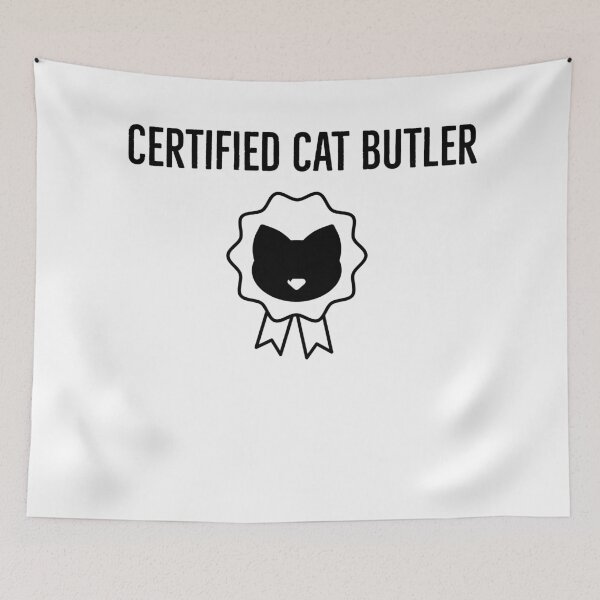 Item preview, Certified Cat Butler V2 - Black ver.   designed and sold by Alexia Braga.