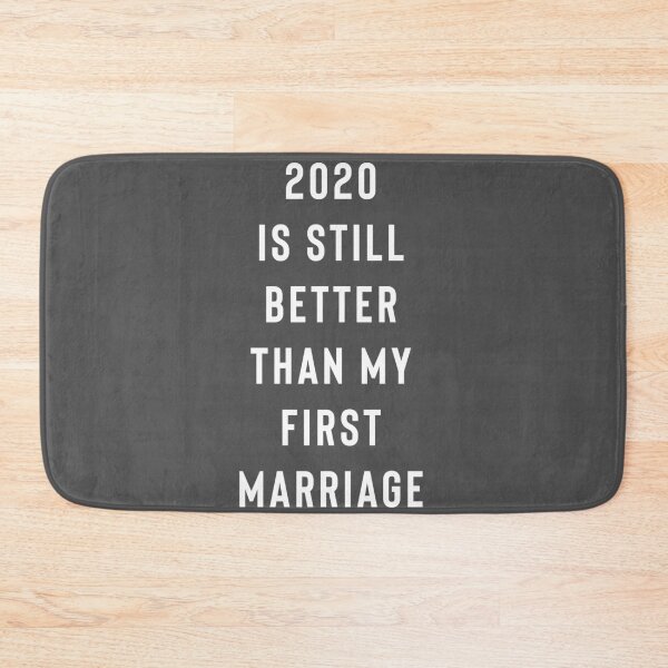 Item preview, 2020 es aún mejor que mi primer matrimonio designed and sold by Raw Creative Prints.