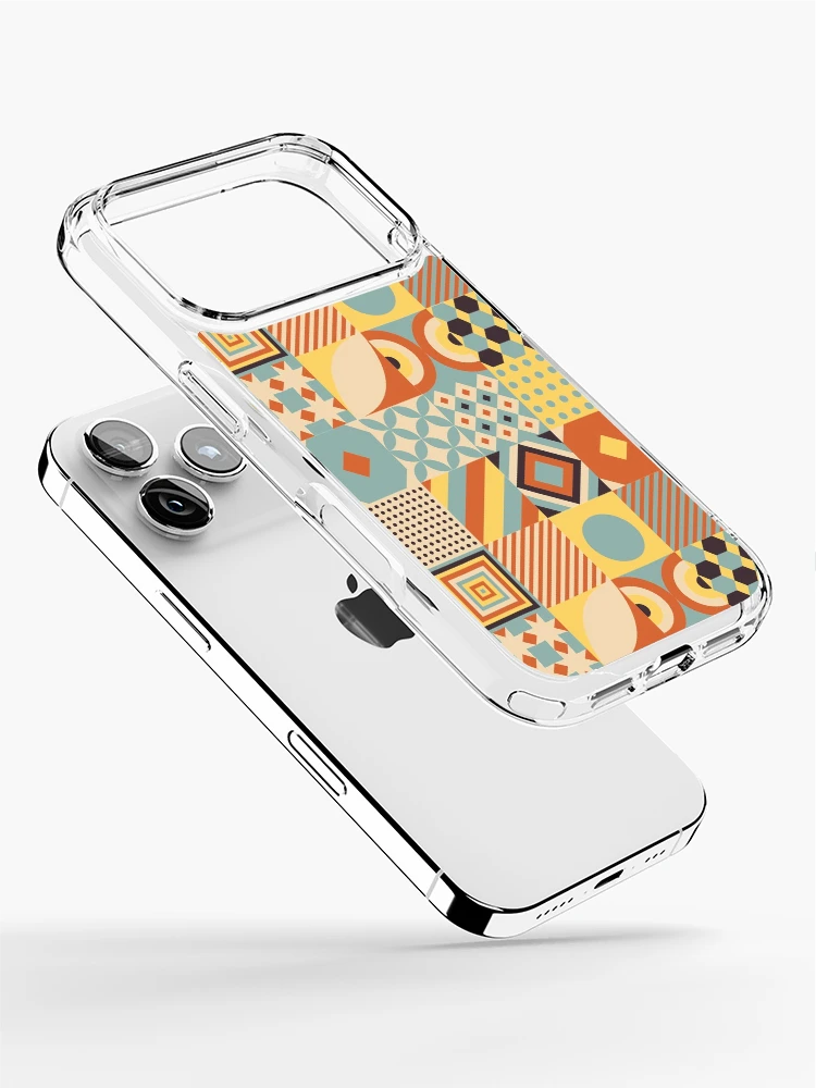 Thumbnail 2 of 5, iPhone Case, Retro Style pattern designed and sold by Innsmouth.