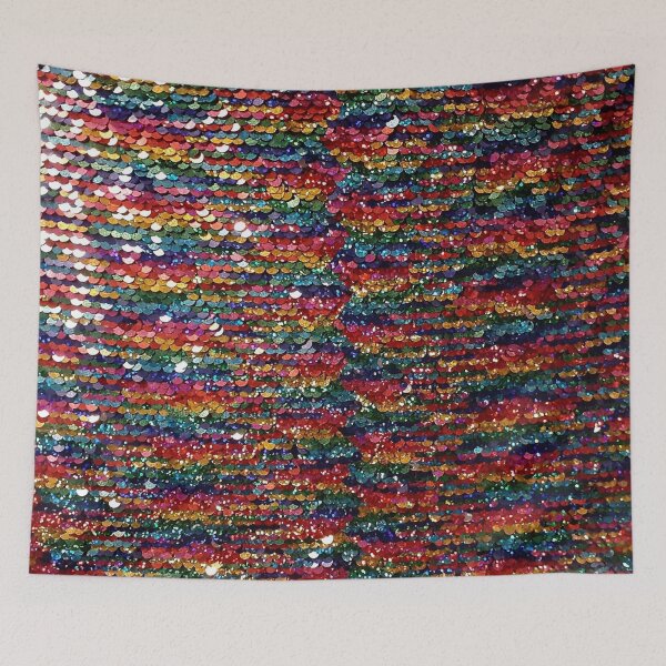 Item preview, Rainbow Sequins Sparkle Vibrant Rainbow designed and sold by Kelly Shaw.