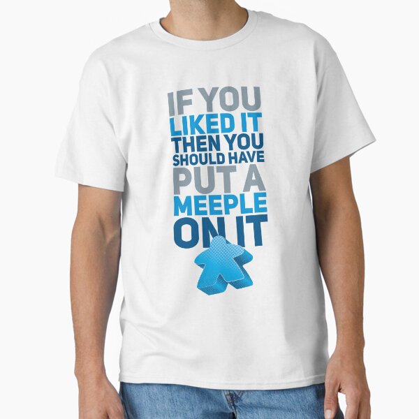Item preview, Should Have Put a Meeple On It Funny Board Games designed and sold by polliadesign.