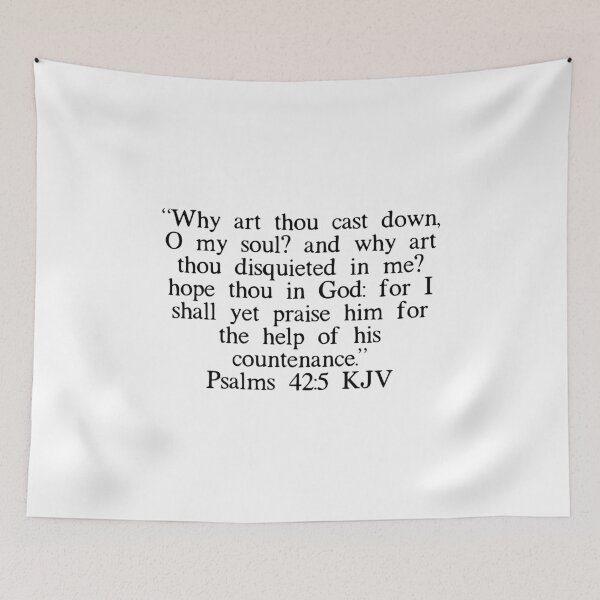 Item preview, Psalms 42:5 KJV designed and sold by IBMClothing.