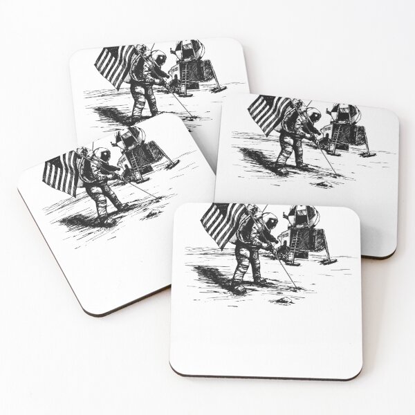 Item preview, Astronomy DesignsApollo Moon Landing designed and sold by Ramon-Hodges-48.