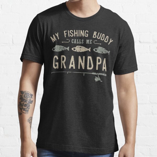 Mens My Favorite Hunting Buddy Calls Me Papa Funny Grandpa Gift Premium  Essential T-Shirt for Sale by AntwoneStudio