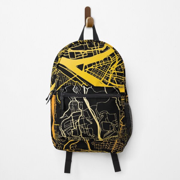 Item preview, Pittsburgh Map Black and Yellow designed and sold by polliadesign.