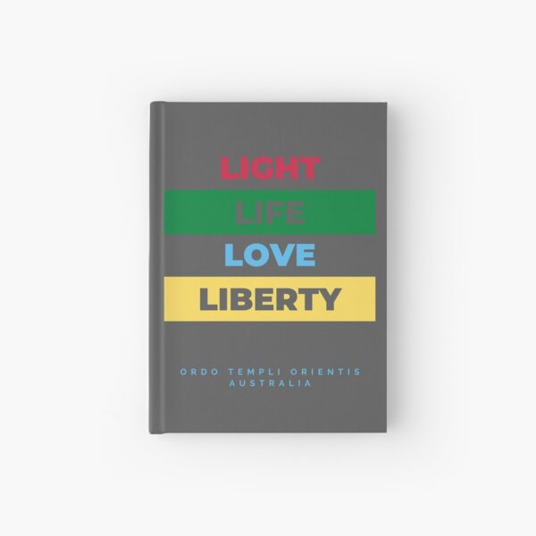 Light Life Love Liberty Hardcover Journal