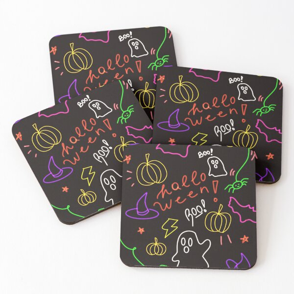 Item preview, Halloween neon design designed and sold by SOFTIA.