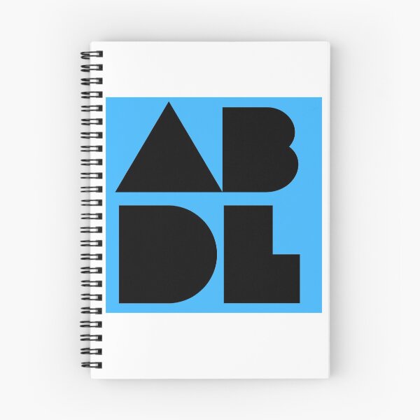 Item preview, ABDL block letters blue  designed and sold by A Little  Wander.