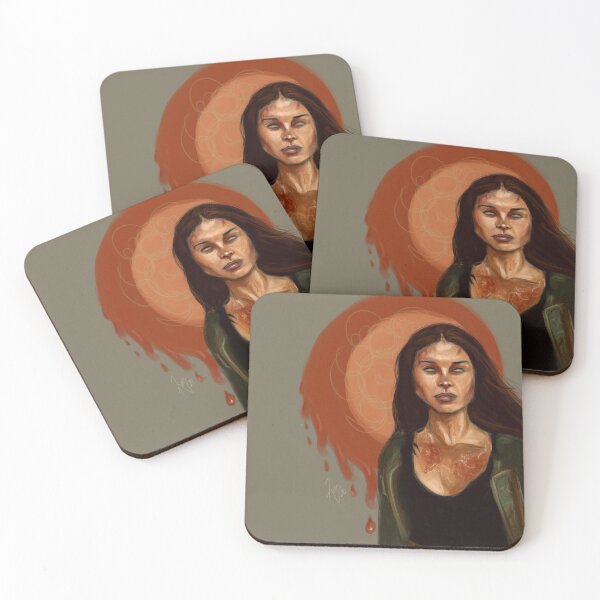 Item preview, 'Red Sun Rising' Octavia Blake fan art designed and sold by han8pym.
