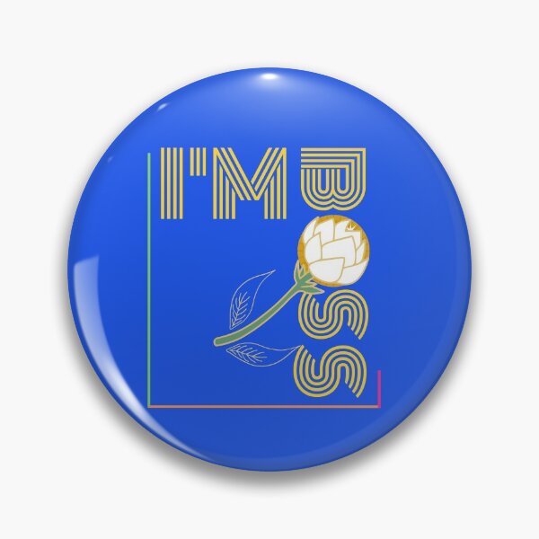 Item preview, Entrepreneur "I'm Boss" design blue for the entrepreneur  designed and sold by AyeAyeBeans.