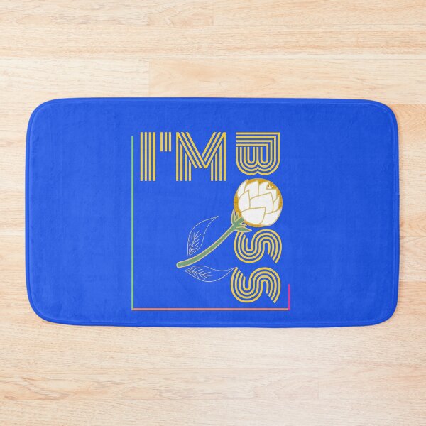 Item preview, Entrepreneur "I'm Boss" design blue for the entrepreneur  designed and sold by AyeAyeBeans.