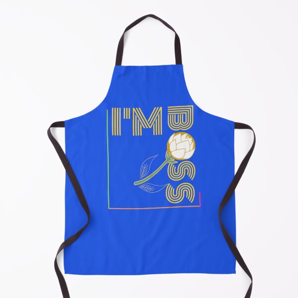 Item preview, Entrepreneur "I'm Boss" design blue for the entrepreneur designed and sold by AyeAyeBeans.