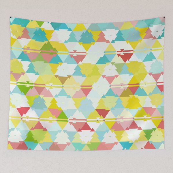 Item preview, Cool Colored triangles art designed and sold by AYACHI90.