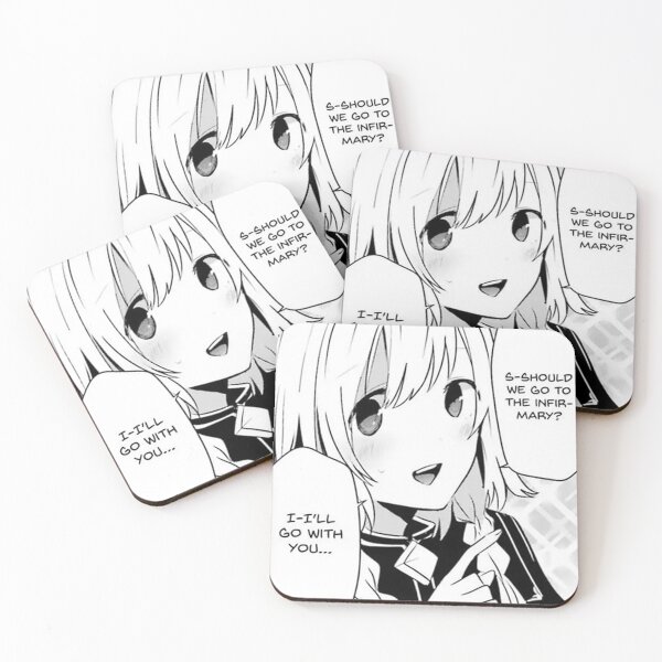 Item preview, Should We Go To The Infirmary? | The Eminence in Shadow designed and sold by mangaBear.