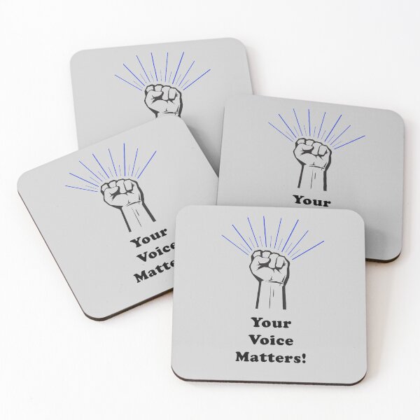 Item preview, Your voice matters! designed and sold by Oceanwaves-06.