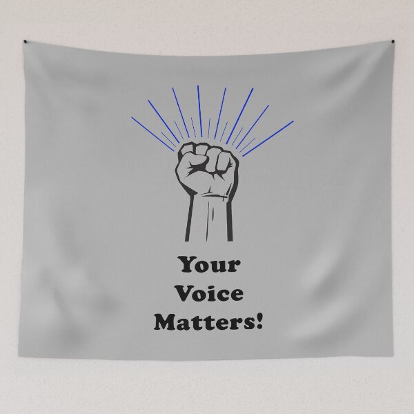 Item preview, Your voice matters! designed and sold by Oceanwaves-06.
