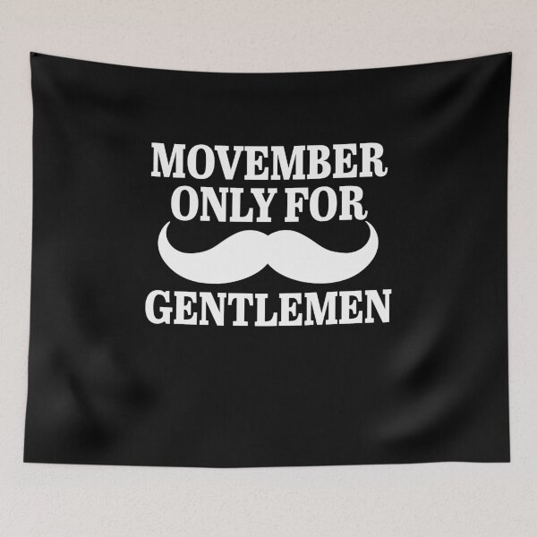 Aperçu de l'œuvre Moustache movember créée et vendue par Simple Text.