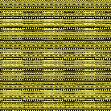 Artwork thumbnail, Aztec Pattern All Over Transparent by joseech