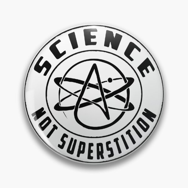 Item preview, Science, not superstition. designed and sold by It's Just Me.