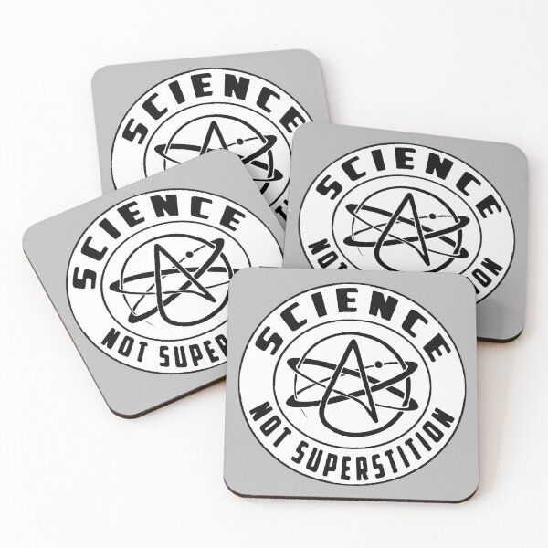 Item preview, Science, not superstition. designed and sold by It's Just Me.