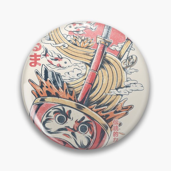 Item preview, Daruma Ramen - White designed and sold by Ilustrata®.