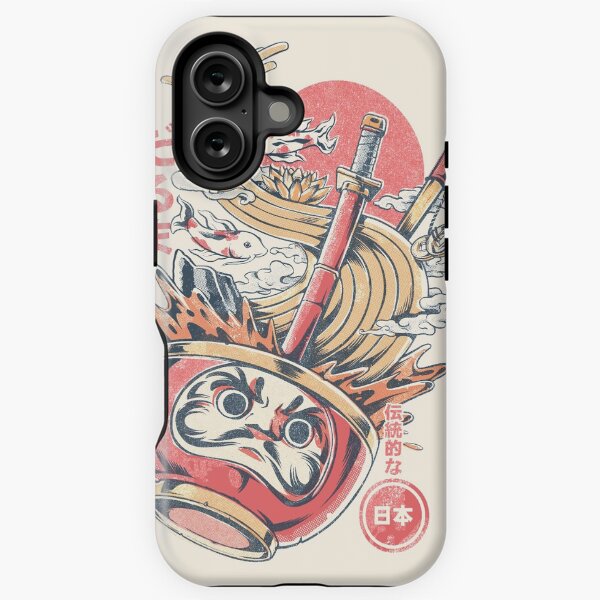 Item preview, Daruma Ramen - White designed and sold by Ilustrata®.