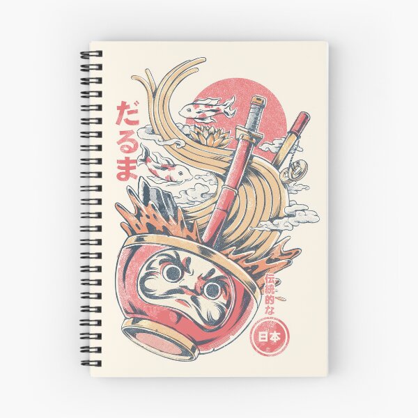 Item preview, Daruma Ramen - White designed and sold by Ilustrata®.