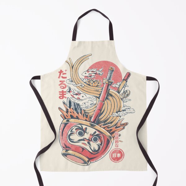 Item preview, Daruma Ramen - White designed and sold by Ilustrata®.