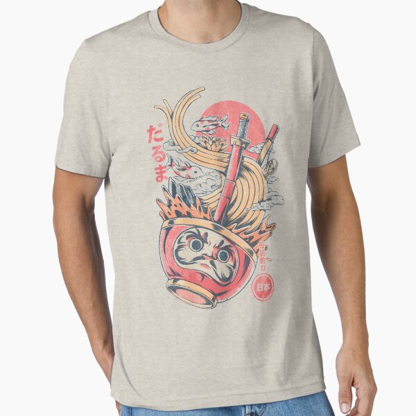 Item preview, Daruma Ramen - White designed and sold by Ilustrata®.