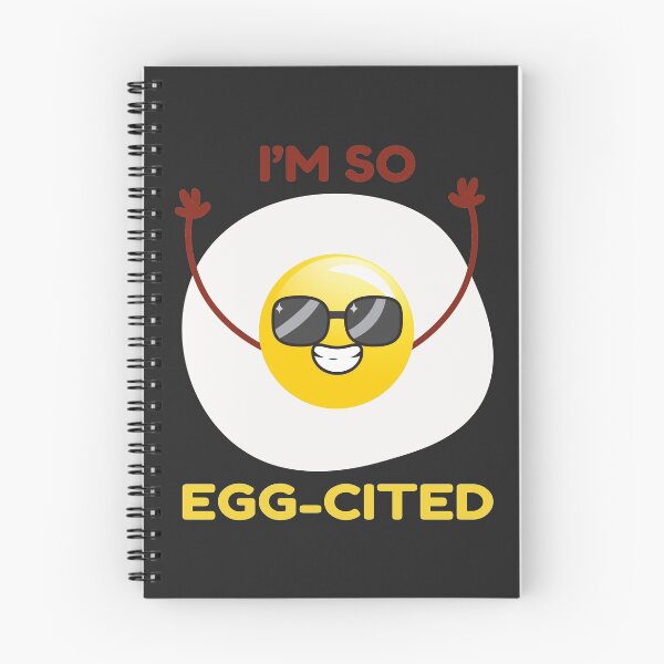 Item preview, egg sayings funny, i'm so egg-cited, eggs lovers designed and sold by khalidelk.