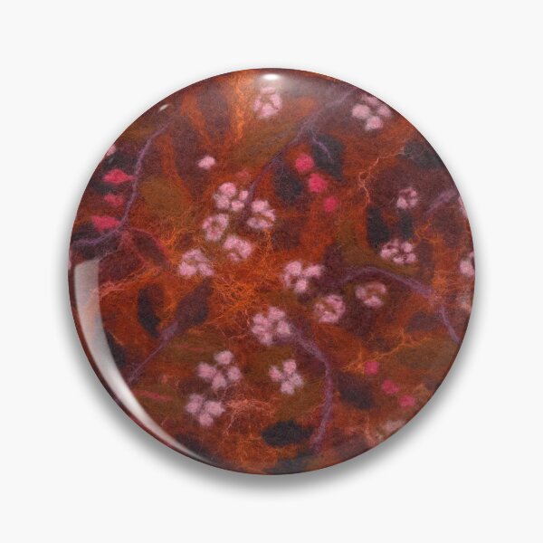 Item preview, Autumn Flowers, Floral Pattern, Felted Wool Texture designed and sold by Julia Khoroshikh.