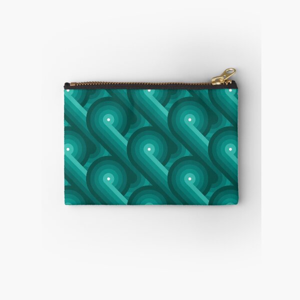 Item preview, Disco Circles Geometric Pattern – Teal designed and sold by RoguePatterns.