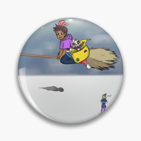 Item preview, Luz doing Kiki's delivery service  designed and sold by EndsArts.