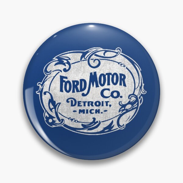 Item preview, Ford Motor Co Vintage Logo Classic T-Shirt designed and sold by Bubblism.