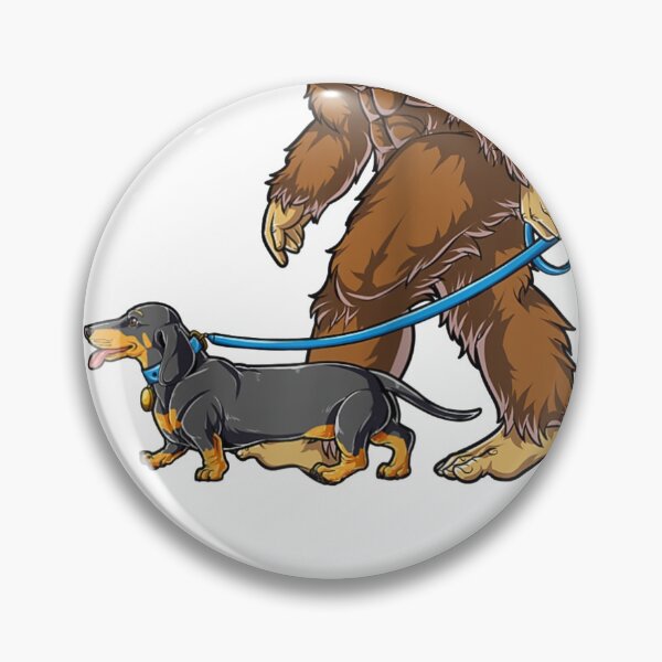 Item preview, Bigfoot Dog Walk Dachshund Sasquatch designed and sold by Ramon-Hodges-48.