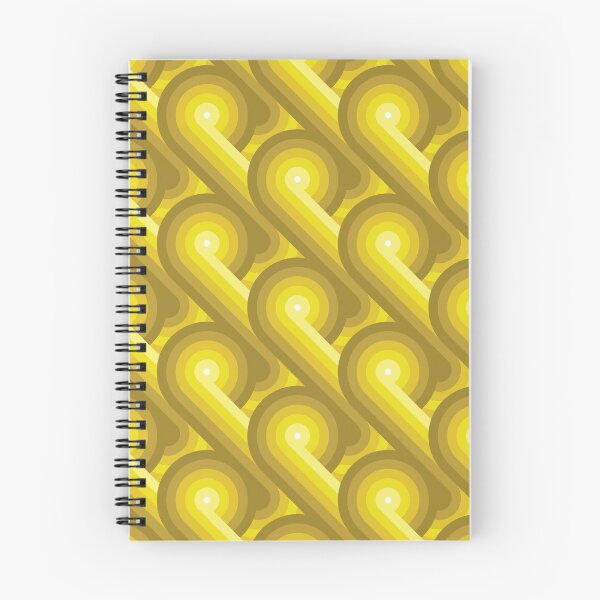 Item preview, Disco Circles Geometric Pattern – Mustard Yellow designed and sold by RoguePatterns.