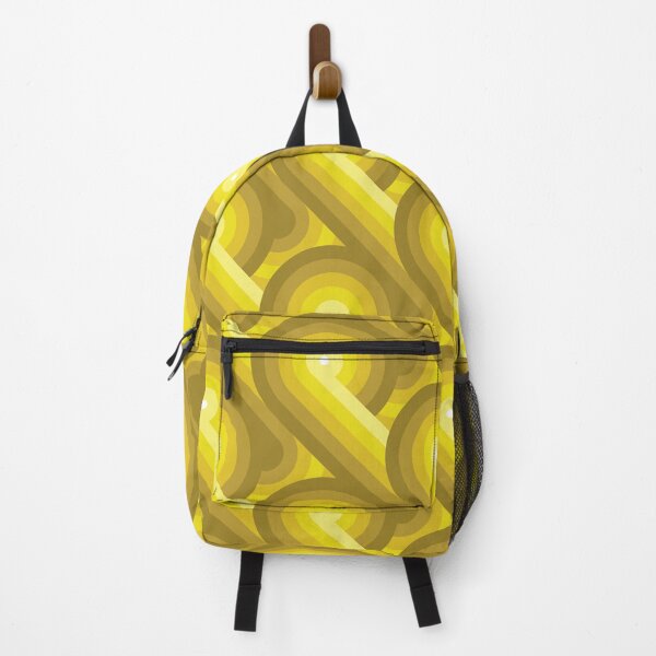 Item preview, Disco Circles Geometric Pattern – Mustard Yellow designed and sold by RoguePatterns.
