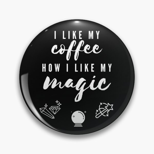 Item preview, Black Coffee (White Text) designed and sold by cuteCREEPshop.