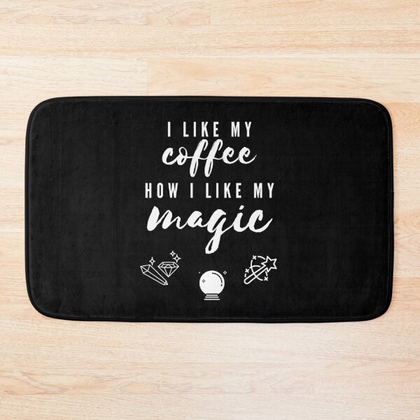 Item preview, Black Coffee (White Text) designed and sold by cuteCREEPshop.